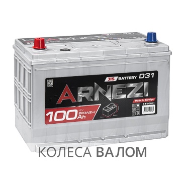 ARNEZI JIS SMF 12В 6ст 100 а/ч пп выс E1191001